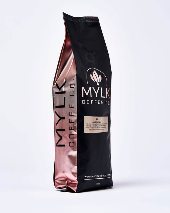 Young couple ordering Cafe Blend Coffee Beans online